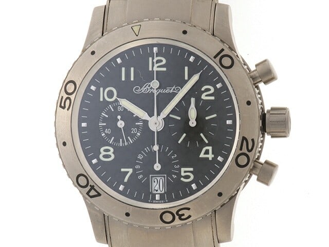 Breguet Transatlantic Titanium Men's Wristwatch 3820TI K2 TW9: Breguet Transatlantic Titanium Men's Wristwatch 3820TI K2 TW9 This Breguet Transatlantic 3820TI/K2/TW9 men's wristwatch features a titanium case and a distinctive carbon dial, setting it apart from th