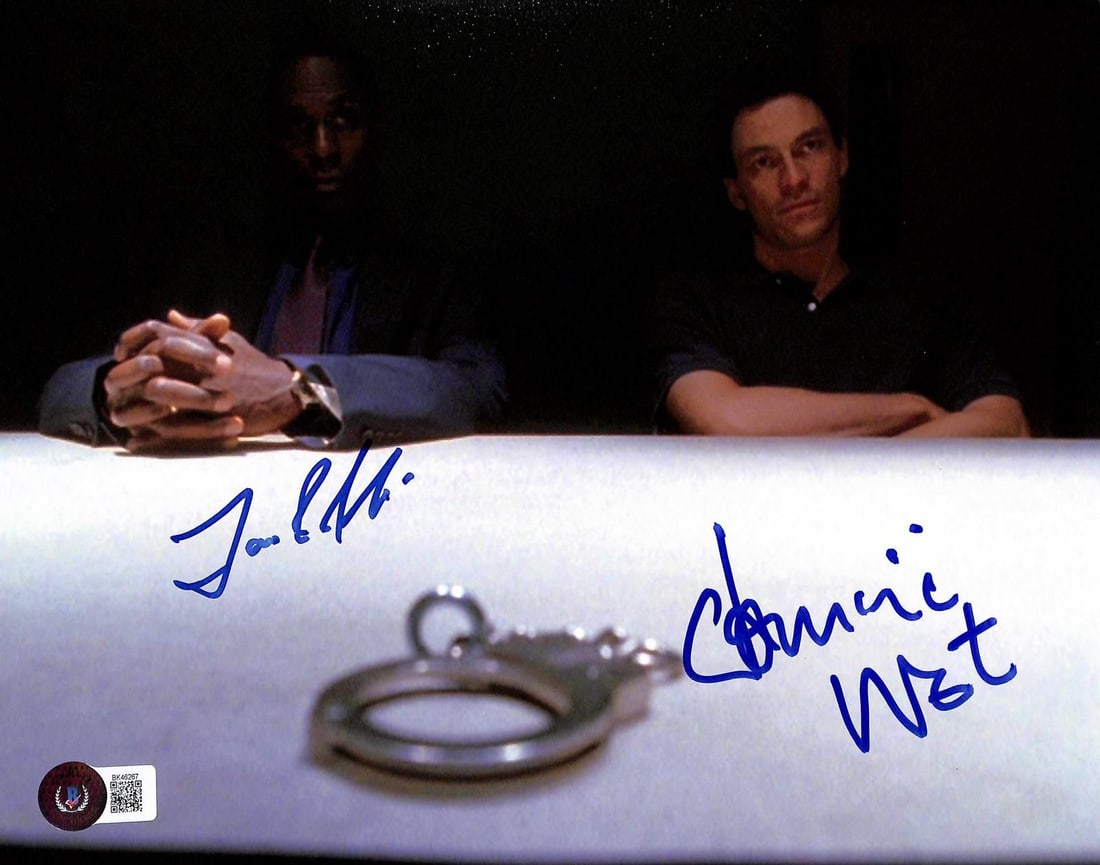 The Wire cast signed 8x10 photo Dominic West Lance Reddick Beckett authenticated (1 of 1)