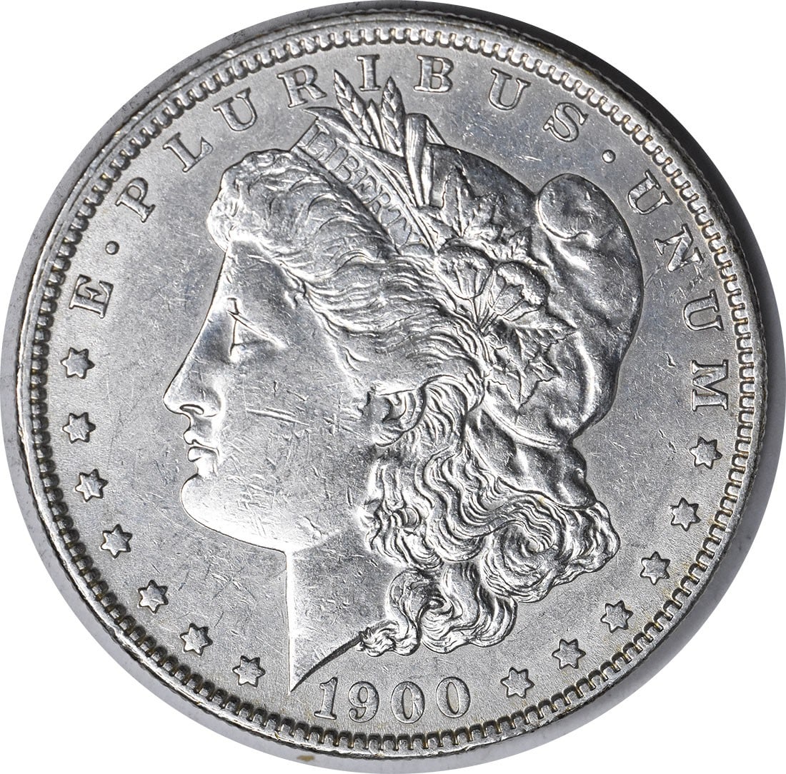 1900-O CC Morgan $1 Silver Dollar AU Uncertified (1 of 2)