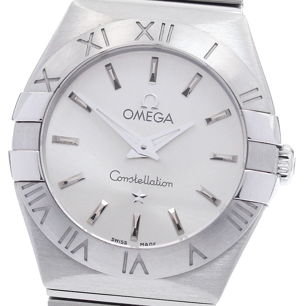 OMEGA Constellation Quartz Ladies Wristwatch 1511.30: OMEGA Constellation Quartz Ladies Wristwatch 1511.30 This OMEGA Constellation Quartz ladies wristwatch features a classic design and is crafted in Switzerland. Designed specifically for women, it is a