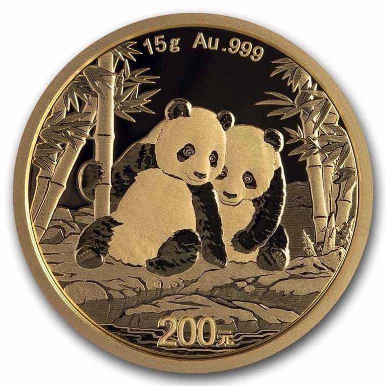 2026 15 Gram China Gold Panda Mint Sealed (1 of 2)