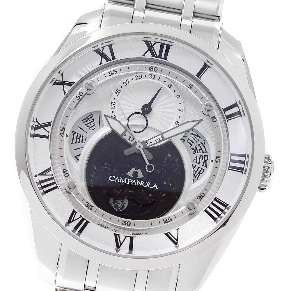 Citizen Campanola Amamitsuhoshi Men's Triple Calendar Wristwatch BU0020-71A: Citizen Campanola Amamitsuhoshi Men's Triple Calendar Wristwatch BU0020-71A Citizen Campanola Amamitsuhoshi Triple Calendar men's wristwatch, pre-owned and made in Japan. The watch is identified by mo
