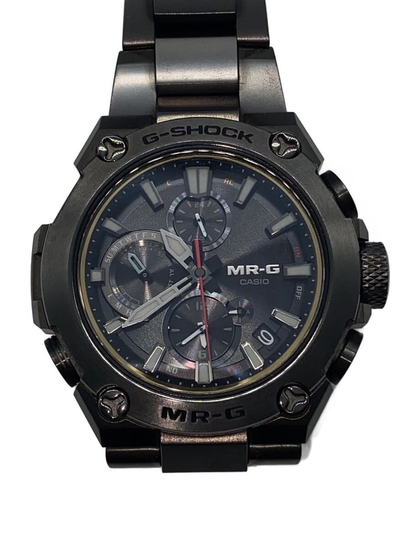 Casio G Shock MRG B1000B 1AJR Black Men's Wristwatch: Casio G Shock MRG B1000B 1AJR Black Men's Wristwatch This CASIO G-SHOCK MRG-B1000B-1AJR men's wristwatch features a durable black case and band. Sourced from Japan, it is designed for reliability and 