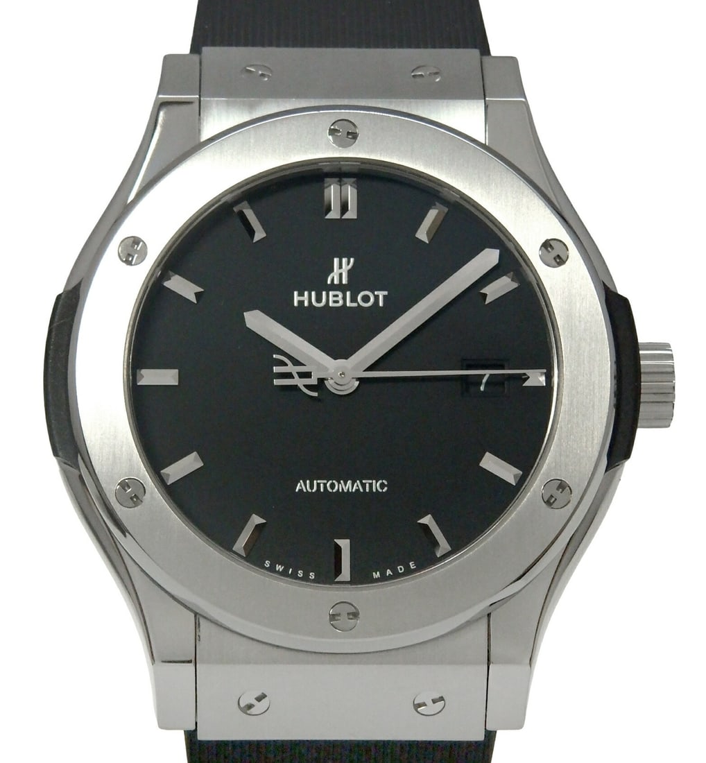Hublot Titanium Classic Fusion Men's Wristwatch 542.NX.1171.RX (1 of 6)