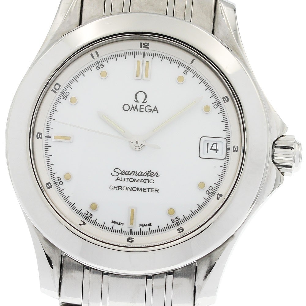 Omega Seamaster 120 Date Automatic Men's Wristwatch 2501.20: Omega Seamaster 120 Date Automatic Men's Wristwatch 2501.20 This is a pre-owned OMEGA Seamaster 120 Date Automatic men's wristwatch, crafted in Switzerland. It features an automatic movement and a dat