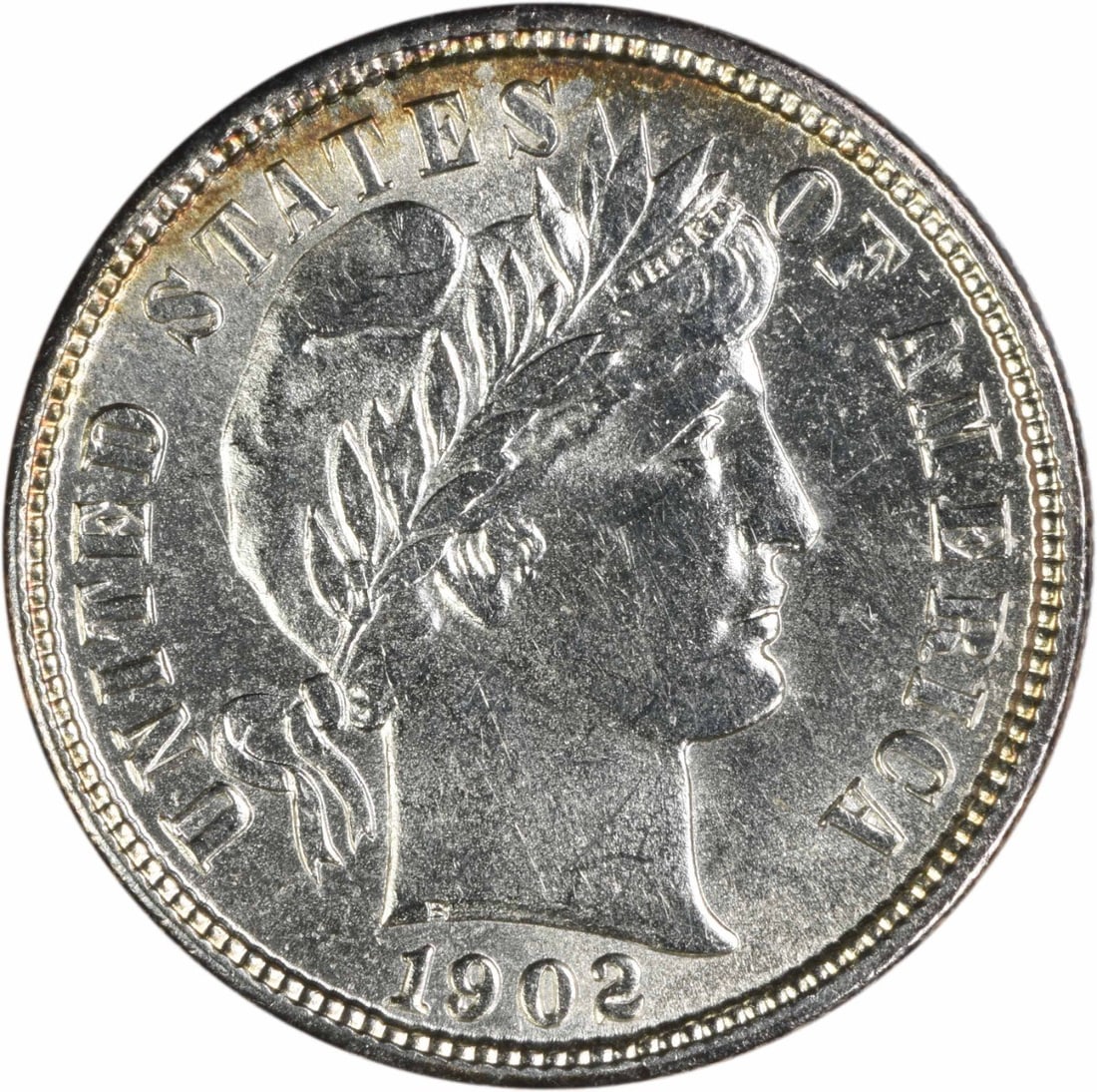 1902 Barber 10C Silver Dime BU Uncertified (1 of 2)
