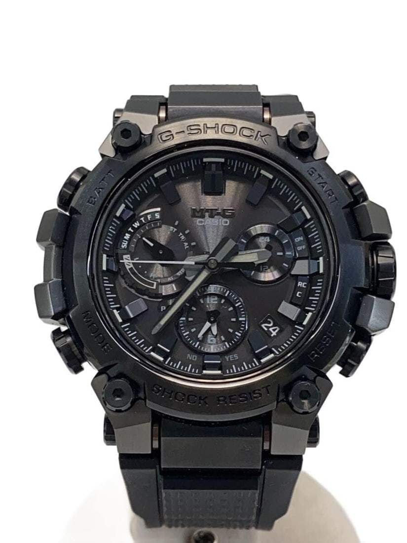 Casio MTG-B3000B-1AJF G Shock Black Wristwatch: Casio MTG-B3000B-1AJF G Shock Black Wristwatch This CASIO G-SHOCK MTG-B3000B-1AJF men's wristwatch features a durable black design and is made in Japan. It is a pre-owned item in Grade B condition, ex