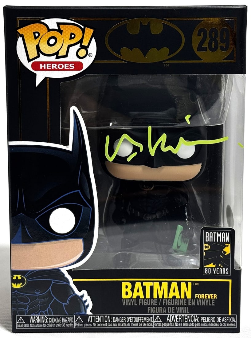 Funko Batman #289 signed by Val Kilmer JSA (1 of 4)