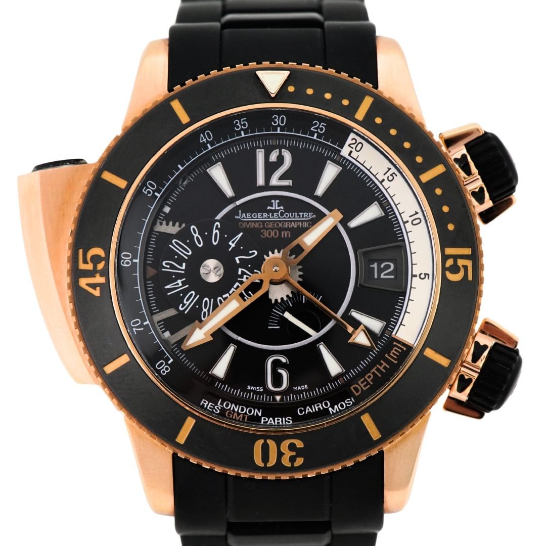 Jaeger-LeCoultre Navy SEALS 18k Rose Gold Diver Watch (1 of 9)
