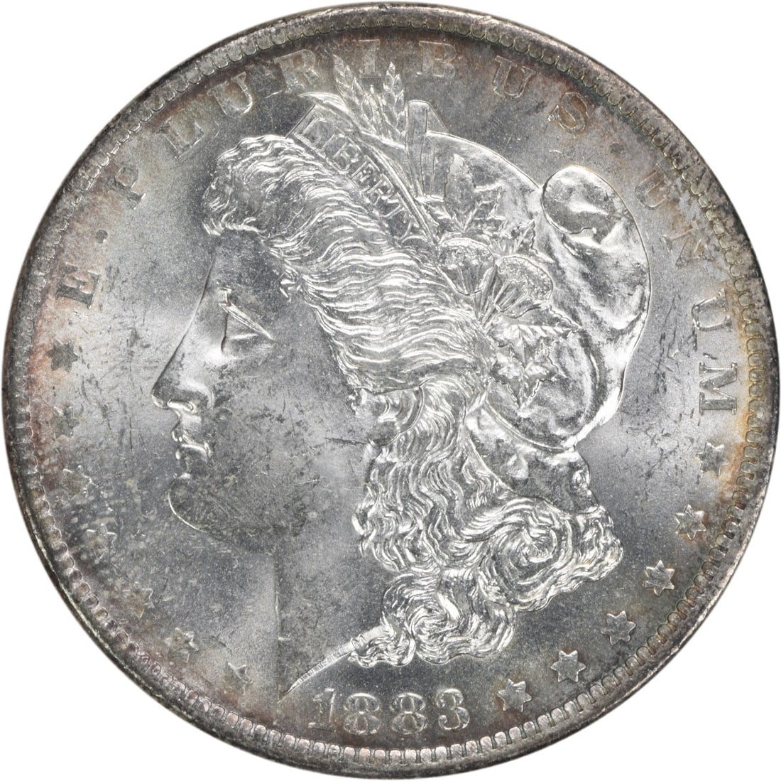 Uncirculated 1883-O Morgan Dollar Silver Choice BU New Orleans Mint: Uncirculated 1883-O Morgan Dollar Silver Choice BU New Orleans Mint This 1883-O Morgan Silver Dollar is a Choice Brilliant Uncirculated (BU) coin. Struck at the New Orleans Mint, it is composed of sil