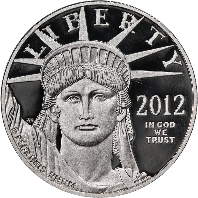 2012-W Platinum American Eagle $100 NGC PF70 Ultra Cameo Early Releases (1 of 4)