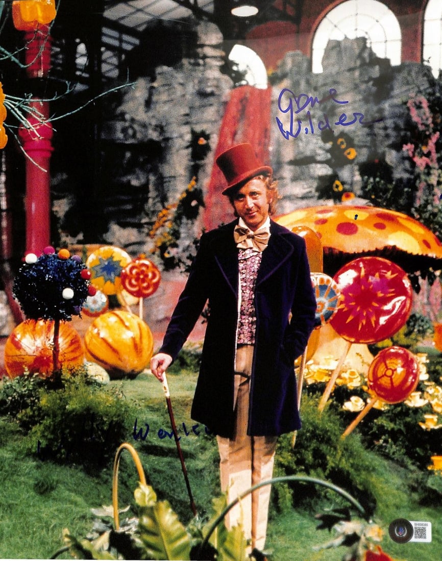 11x14 Willy Wonka photo signed by Gene Wilder Beckett authenticated (1 of 1)