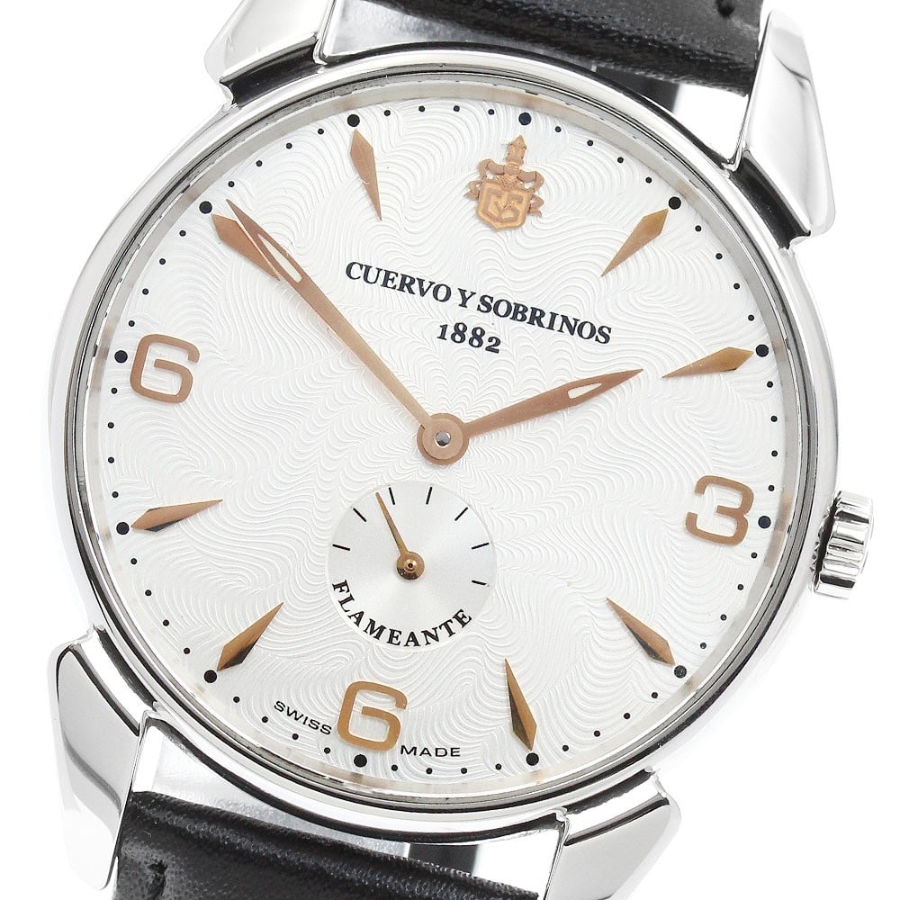 Cuervo y Sobrinos Historiador Flamente 3130.1 mens wristwatch (1 of 5)