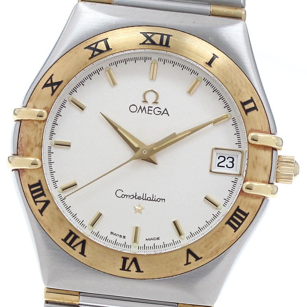OMEGA Constellation 1312.30 mens quartz wristwatch with date: OMEGA Constellation 1312.30 mens quartz wristwatch with date Pre-owned OMEGA Constellation Date half bar quartz men's wristwatch. Specifications Brand: OMEGA Model: 1312.30 Constellation Date Half Bar