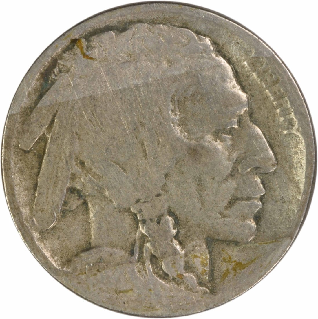 1914 Denver Buffalo Nickel Five Cent Coin VG Grade Uncertified (1 of 2)