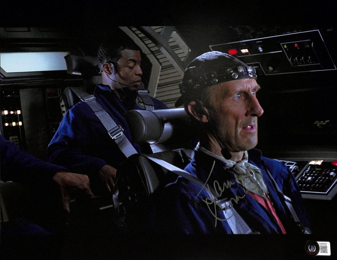 Beckett Authenticated James Cromwell Star Trek First Contact 11x14 Signed Photo (1 of 1)
