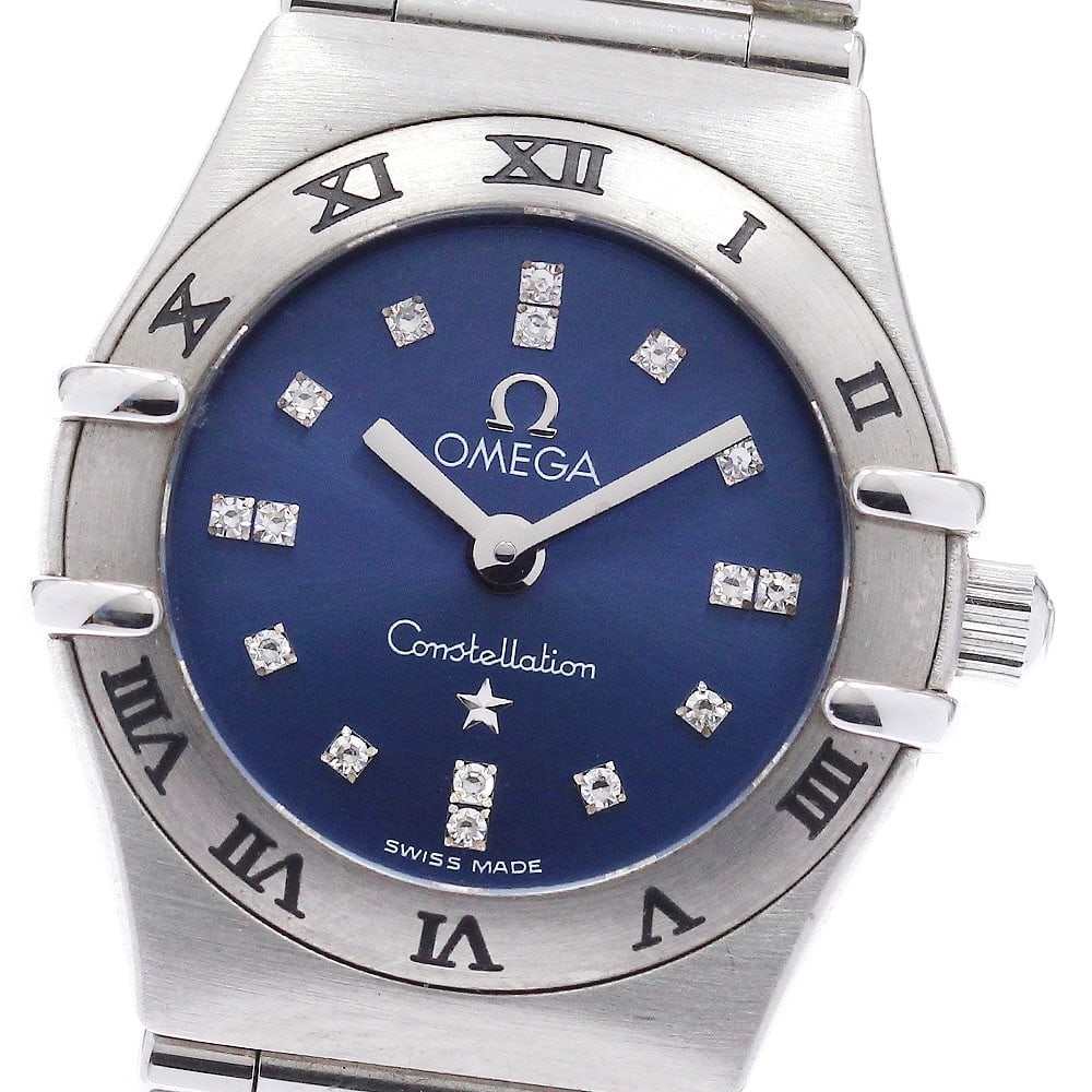 Omega Constellation Mini Cindy Crawford Ladies Quartz Watch 1563.86 (1 of 6)