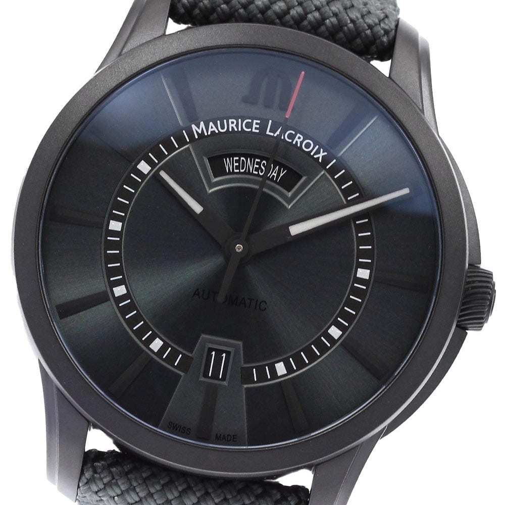 Maurice Lacroix Pontos Day-Date PT6358 Mens Wristwatch (1 of 6)