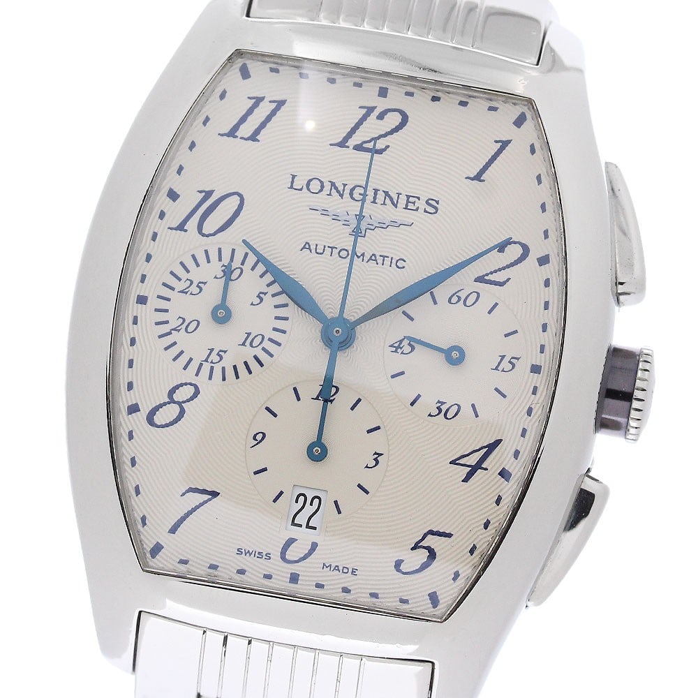 Longines Evidenza L2.643.4 mens chronograph date wristwatch (1 of 6)