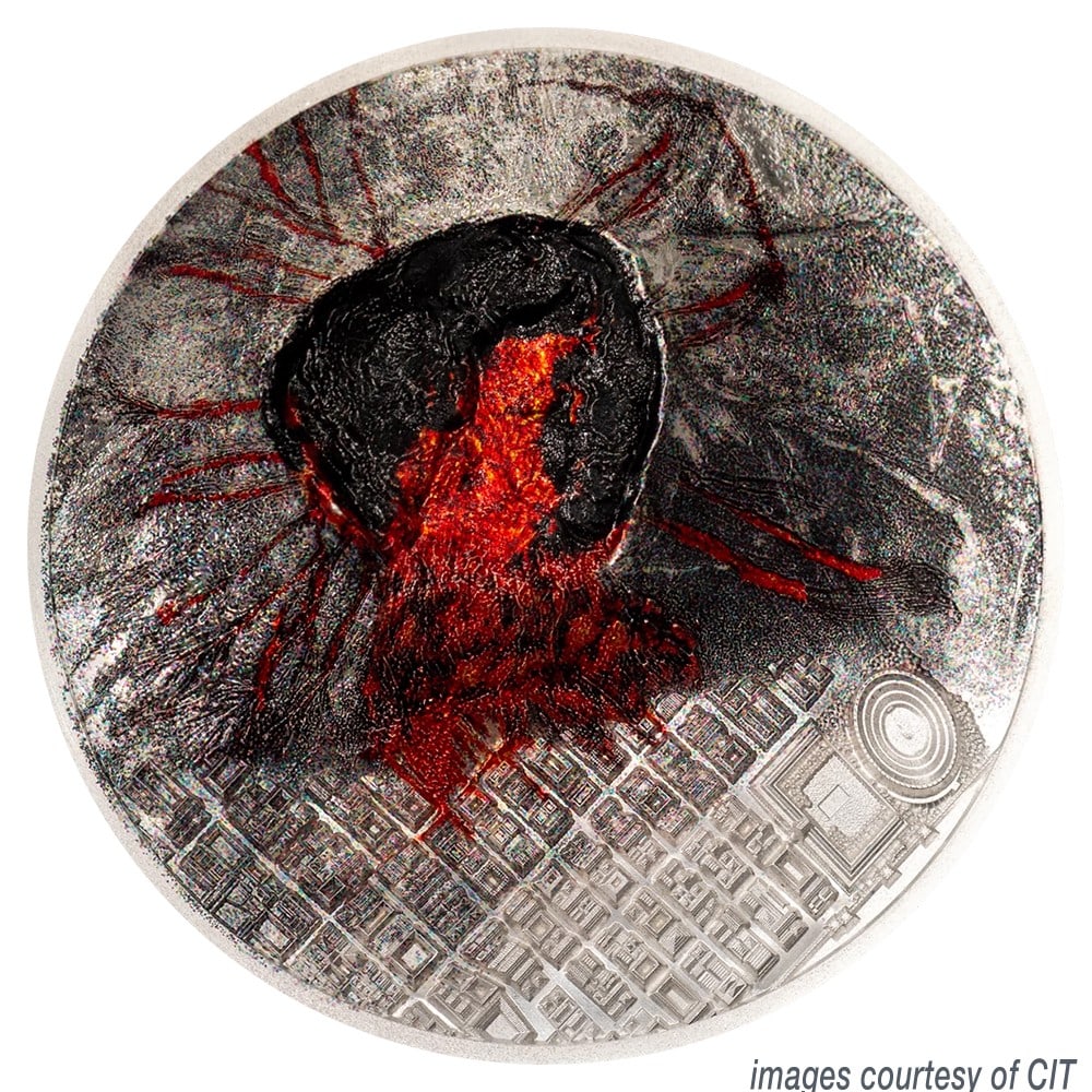 2025 Cook Islands 3 oz Silver Coin Lost City Pompeii Window Box: 2025 Cook Islands 3 oz Silver Coin Lost City Pompeii Window Box This 2025 Cook Islands Lost City - Pompeii coin contains three ounces of pure silver and is offered with a window box. It is uncertified