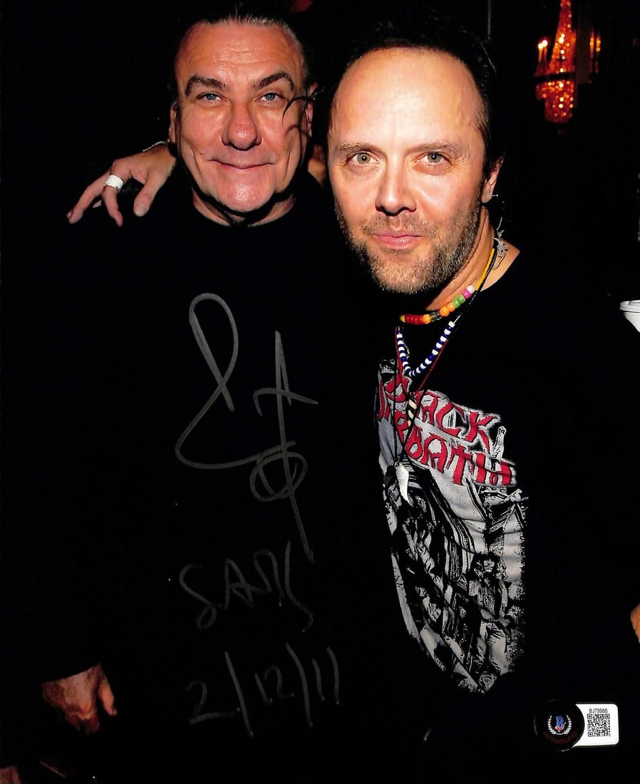Bill Ward signed 8x10 photograph Beckett authenticated Black Sabbath drummer (1 of 1)