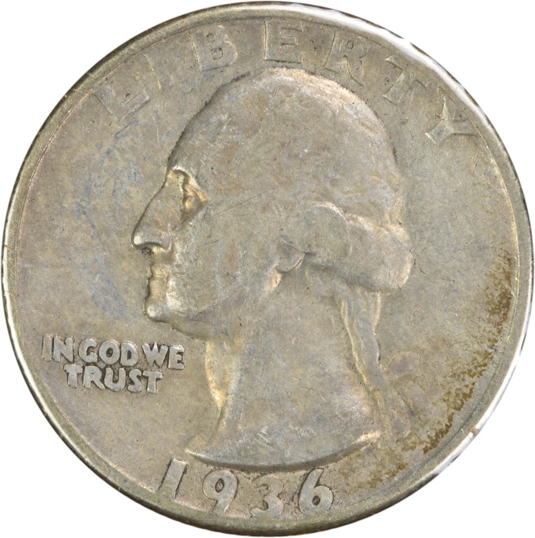 1936 Washington Silver Quarter DDO FS-101 90% Silver Choice VF Uncertified: 1936 Washington Silver Quarter DDO FS-101 90% Silver Choice VF Uncertified This 1936 Washington Silver Quarter features a striking design by John Flanagan, symbolizing American heritage. Crafted in Ph