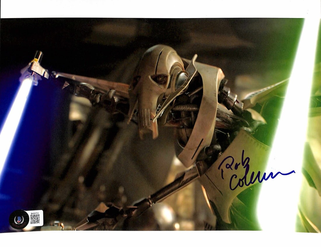 Rob Coleman Autographed 8x10 Photo Star Wars Prequel Animation Beckett Authenticated (1 of 1)