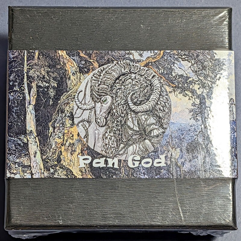 2025 Cameroon 2 Ounce Silver 2000 Francs Pan God Coin Antiqued Finish: 2025 Cameroon 2 Ounce Silver 2000 Francs Pan God Coin Antiqued Finish This 2025 Cameroon 2 Ounce Silver 2000 Francs Pan God coin features an antiqued finish that enhances its visual appeal. The coin i