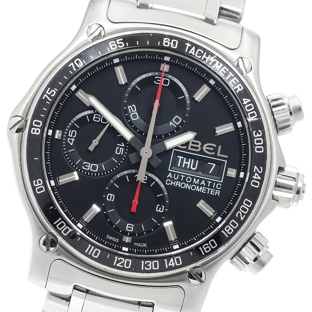 Men's Automatic Chronograph Day-Date Watch EBEL 1911 Discovery E9750L62 (1 of 7)