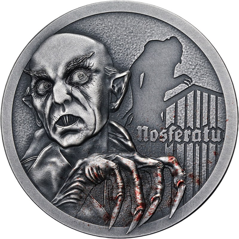 2025 Niue 1oz Silver $1 Nosferatu Coin Uncirculated OGP Stock (1 of 3)