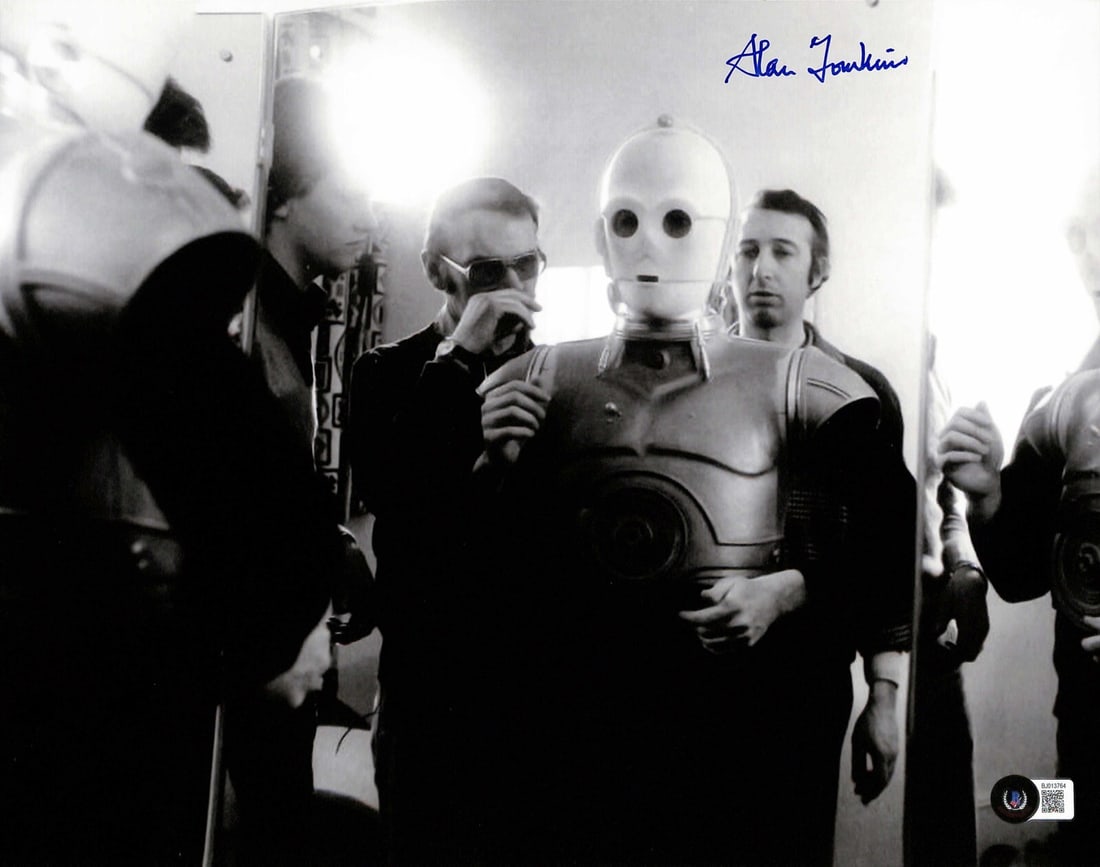C-3PO 11x14 Photograph Signed by Alan Tomkins with Beckett Authentication (1 of 1)