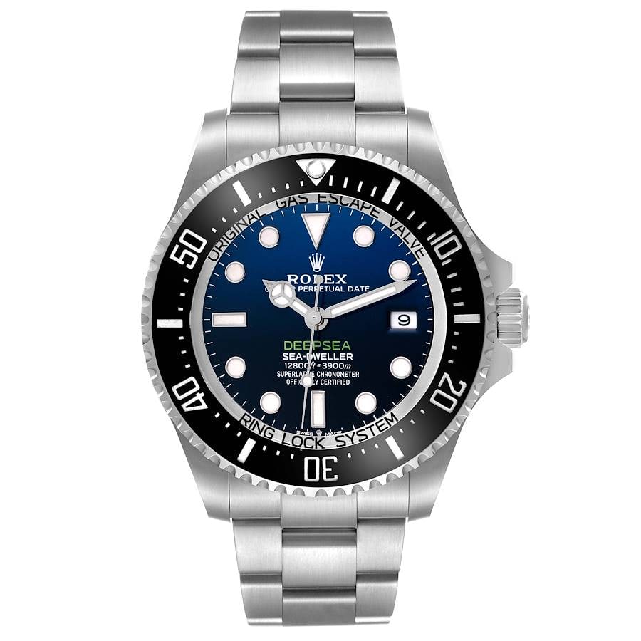 Rolex 136660 Sea-Dweller Deepsea Blue Dial Oyster Bracelet 2024 Card: Rolex 136660 Sea-Dweller Deepsea Blue Dial Oyster Bracelet 2024 Card The Rolex Sea-Dweller Deepsea James Cameron features a striking blue dial and a robust Oyster bracelet. This men's timepiece is ide