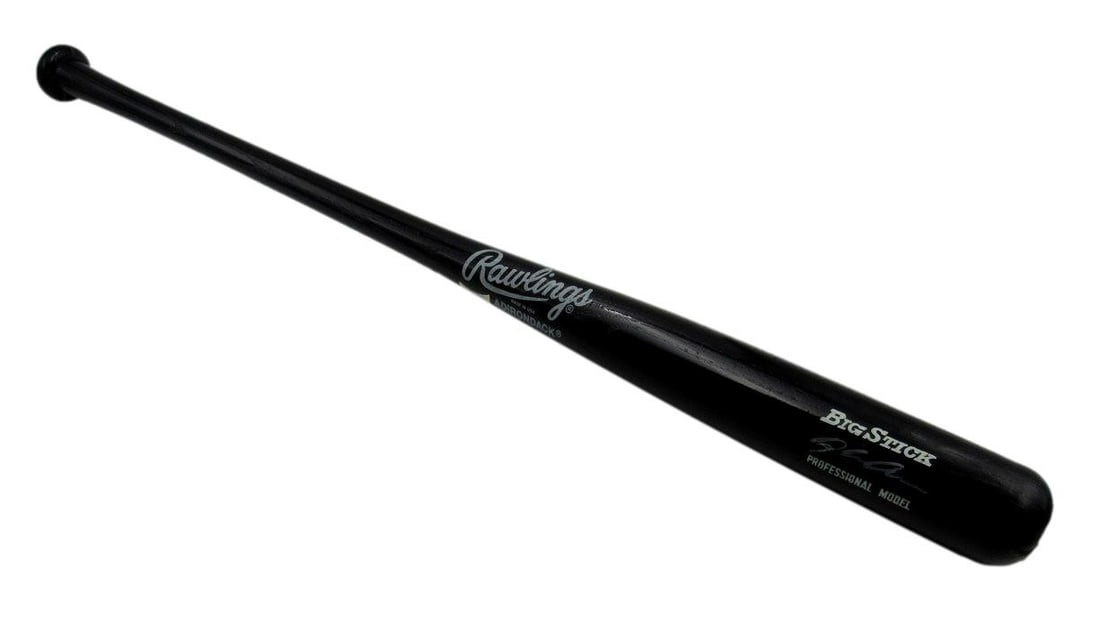 Dylan Crews Autographed Black Big Stick Bat JSA LSU Nationals: Dylan Crews Autographed Black Big Stick Bat JSA LSU Nationals This is a Dylan Crews autographed Black Big Stick bat, representing both the LSU Tigers and Washington Nationals. The bat has been authent