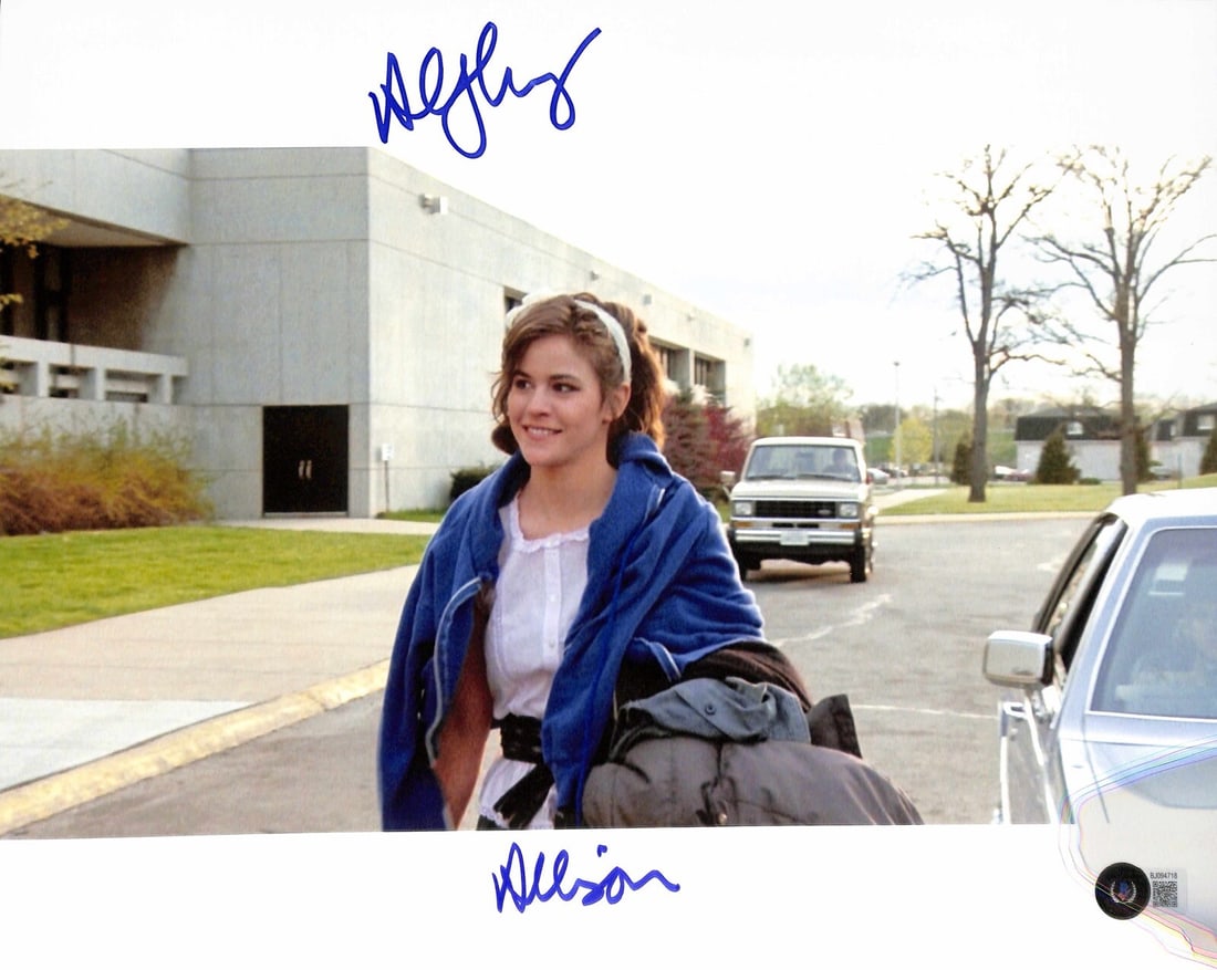 11x14 Photo Signed by Ally Sheedy as Allison from The Breakfast Club Beckett Authenticated (1 of 1)