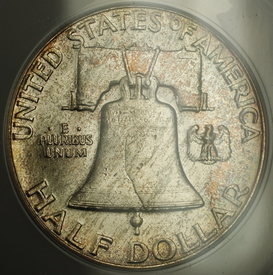 ANACS MS 65 1960 Franklin Half Dollar Silver Coin Uncirculated Philadelphia: ANACS MS 65 1960 Franklin Half Dollar Silver Coin Uncirculated Philadelphia This 1960 Franklin Half Dollar 50c coin is composed of silver and was minted in Philadelphia. It is graded MS 65 by ANACS an