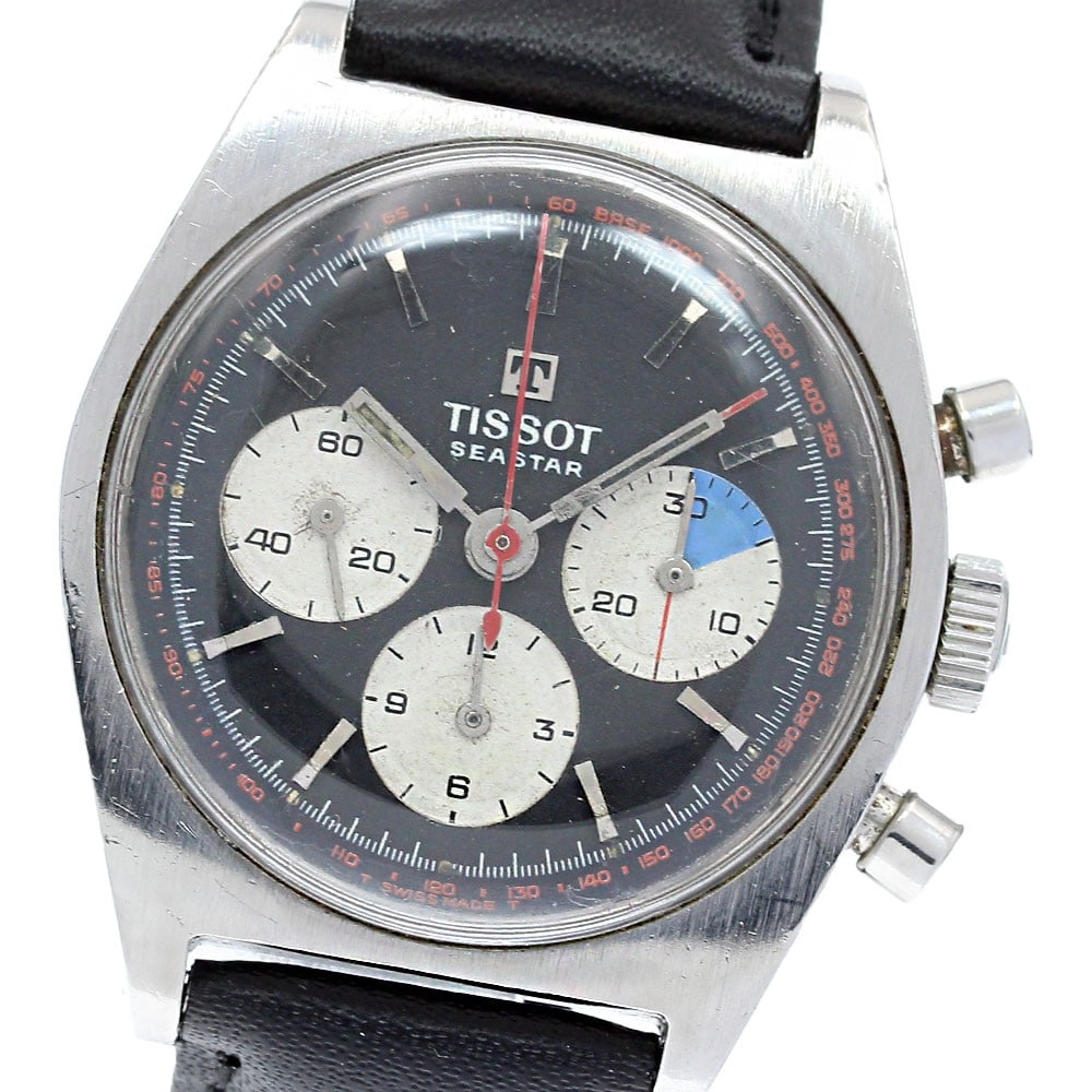 TISSOT Seastar Cal.871 Chronograph Mens Wristwatch W-24234 (1 of 7)