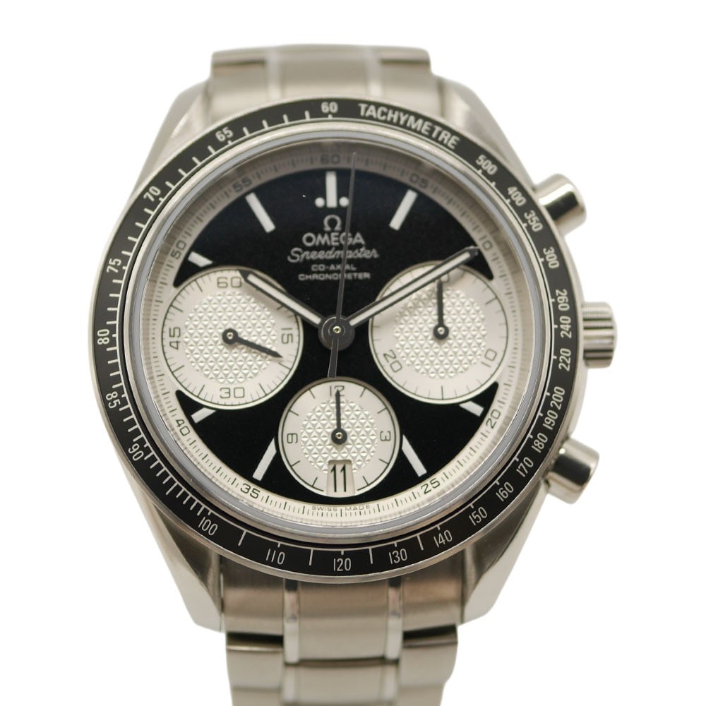 OMEGA Speedmaster Racing 326.30.40.50.01.002 Stainless Steel Chronograph Watch (1 of 13)