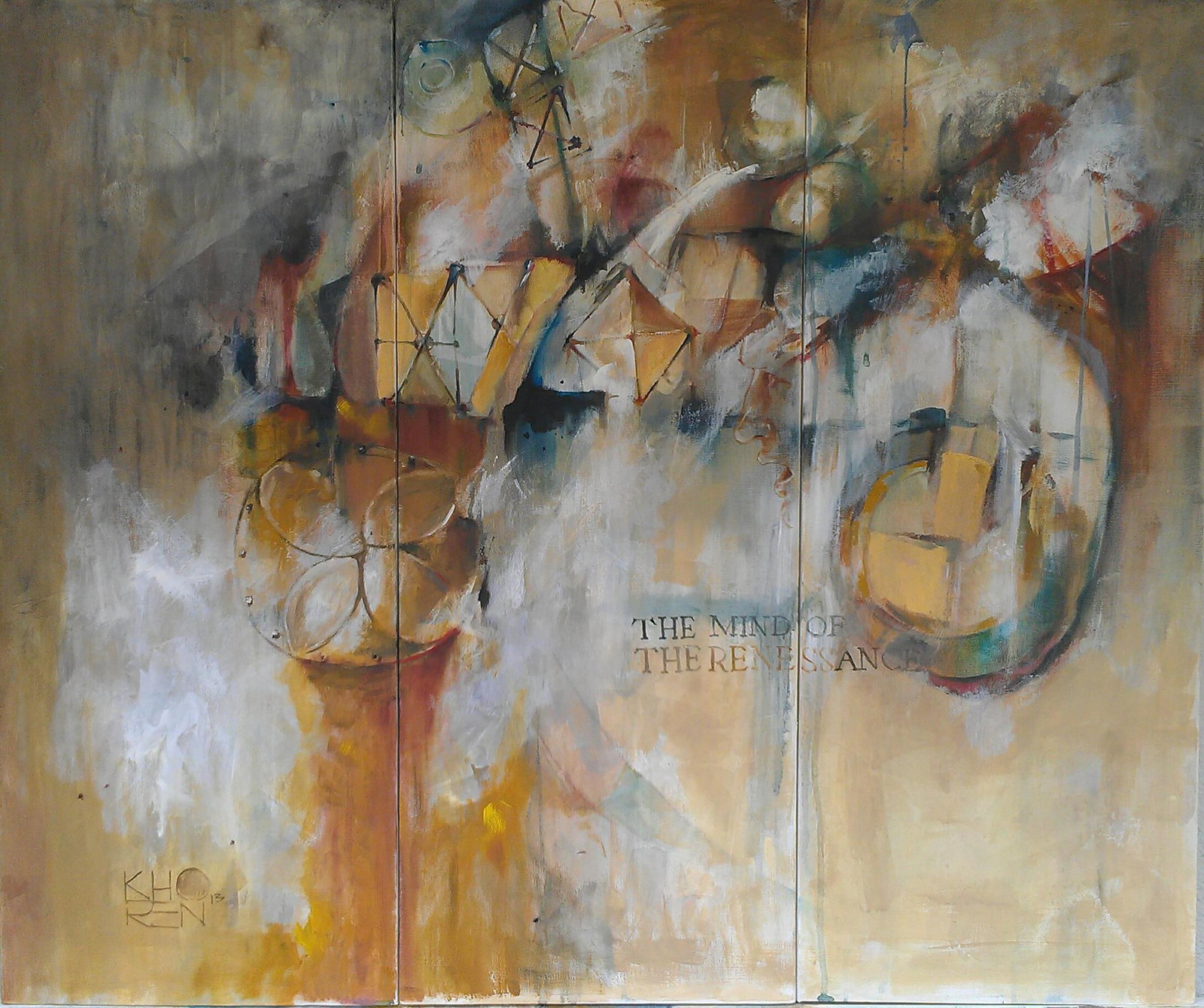 Khoren Keshishyan 'QUATROCHENTE' Oil Painting 30 x 36 Inch Contemporary Art: Khoren Keshishyan 'QUATROCHENTE' Oil Painting 30 x 36 Inch Contemporary Art Introducing the captivating oil painting "QUATROCHENTE" by renowned artist Khoren Keshishyan. This contemporary piece measur