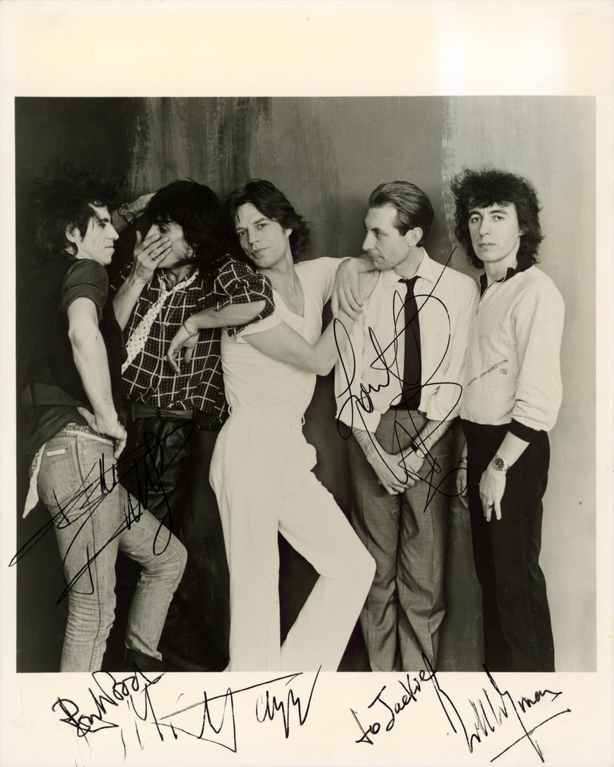 PSA DNA signed Rolling Stones 8x10 photograph (1 of 4)