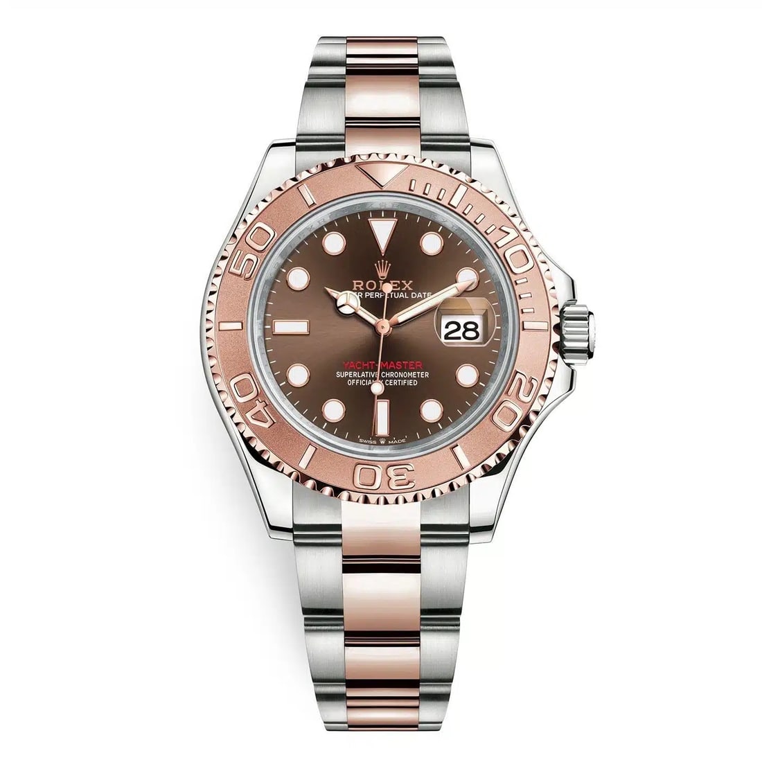 Rolex 2017 Yacht-Master Watch Chocolate Dial Oyster Bracelet Ref 116621: Rolex 2017 Yacht-Master Watch Chocolate Dial Oyster Bracelet Ref 116621 This Rolex Yacht-Master features a chocolate dial and is presented on an Oyster bracelet. The watch is identified by reference n