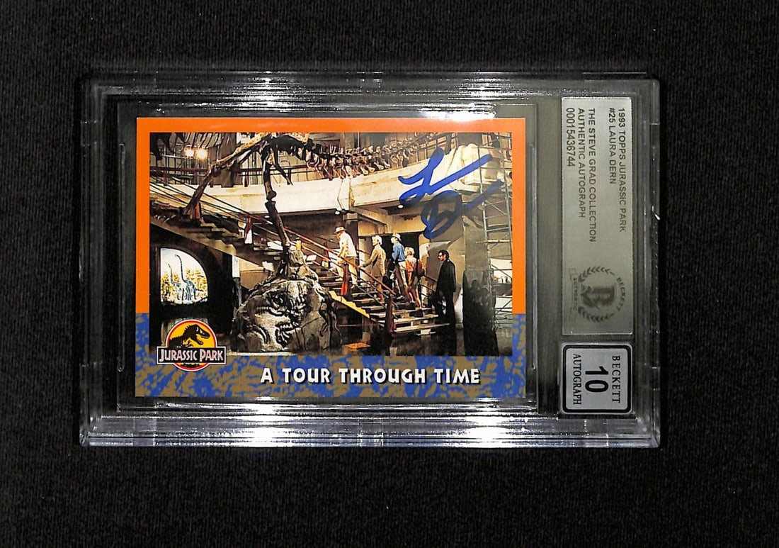 Beckett 10 Laura Dern Jurassic Park 1993 Topps Card #25 (1 of 1)
