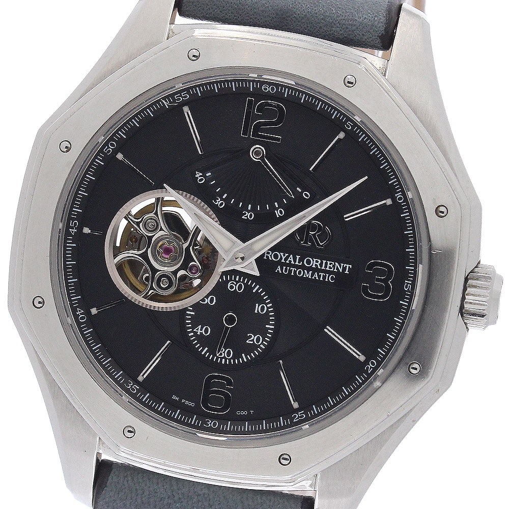 Men's Automatic Wristwatch ORIENT Royal Orient WE0051FS Power Reserve: Men's Automatic Wristwatch ORIENT Royal Orient WE0051FS Power Reserve The Orient WE0051FS Royal Orient is a men's automatic wristwatch with a power reserve feature. It is pre-owned and made in Japan. 
