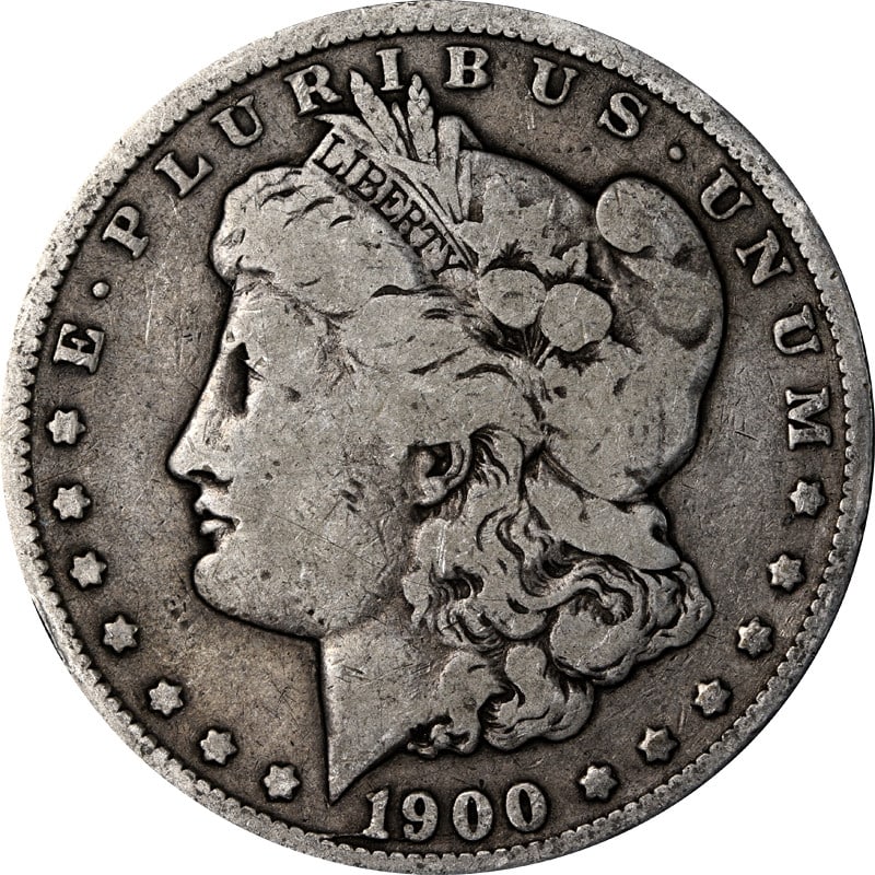 1900 O Silver Morgan Dollar VAM 29A Variety with Die Crack (1 of 2)