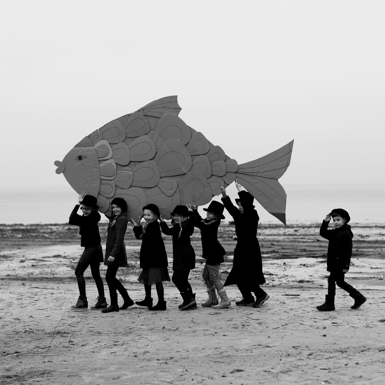 Catch by Olha Stepanian 39x39 Black and White Photography Edition 1 of 3: Catch by Olha Stepanian 39x39 Black and White Photography Edition 1 of 3 Experience the captivating beauty of "Catch," a striking black and white photography piece by Olha Stepanian. Created in 2017, 