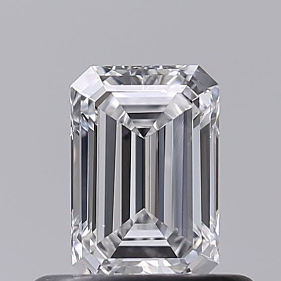 Loose Diamond - EMERALD 0.52ct D VS1: Loose Diamond - EMERALD 0.52ct D VS1 Source: This is a real non-mined Diamond that has been grown in a lab Shape: EMERALD Carats: 0.52 Color: D Clarity: VS1 Certification: NONE Video: