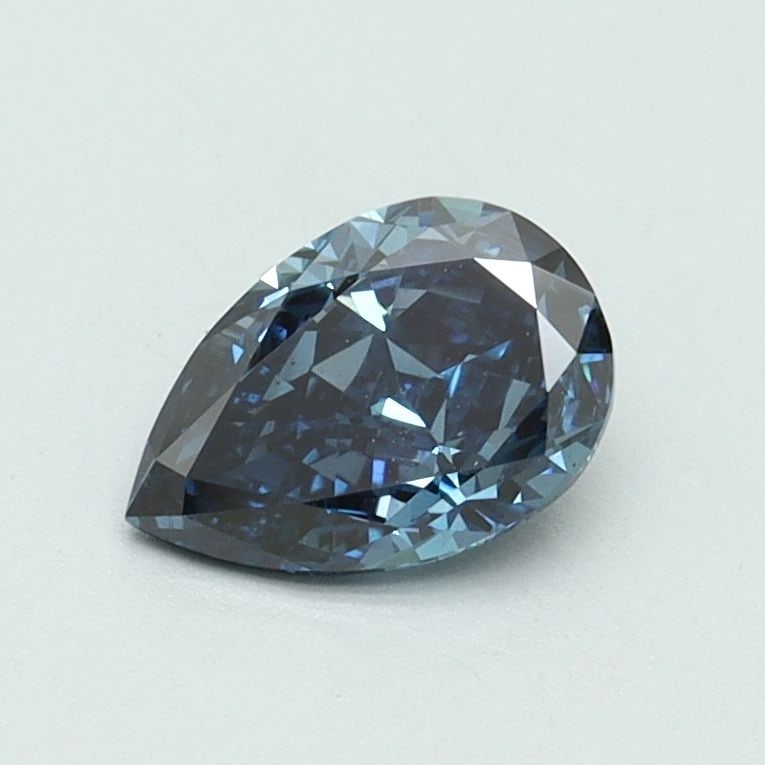 Loose Diamond - PEAR 0.61ct Fancy Vivid Blue VS2: Loose Diamond - PEAR 0.61ct Fancy Vivid Blue VS2 Source: This is a real non-mined Diamond that has been grown in a lab Shape: PEAR Carats: 0.61 Color: Fancy Vivid Blue Certification: IGI Video: Video