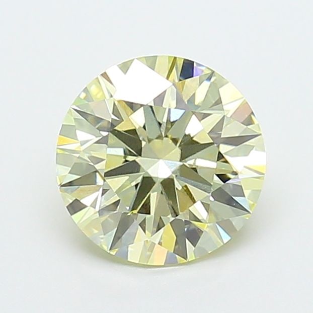 Ideal Loose Diamond - ROUND 2.02ct Fancy Light Yellow VS1: Ideal Loose Diamond - ROUND 2.02ct Fancy Light Yellow VS1 Source: This is a real non-mined Diamond that has been grown in a lab Shape: ROUND Carats: 2.02 Color: Fancy Light Yellow Certification: IGI V