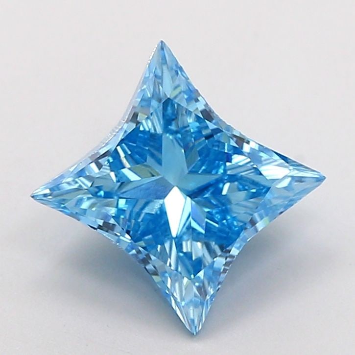 Loose Diamond - SQUARE RADIANT 2.43ct Fancy Vivid Blue VS1: Loose Diamond - SQUARE RADIANT 2.43ct Fancy Vivid Blue VS1 Source: This is a real non-mined Diamond that has been grown in a lab Shape: SQUARE RADIANT Carats: 2.43 Color: Fancy Vivid Blue Certificatio