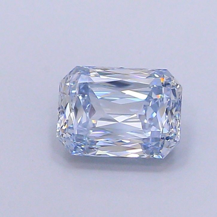 Loose Diamond - RADIANT 1.34ct Fancy Light Blue VS1: Loose Diamond - RADIANT 1.34ct Fancy Light Blue VS1 Source: This is a real non-mined Diamond that has been grown in a lab Shape: RADIANT Carats: 1.34 Color: Fancy Light Blue Certification: IGI Video: