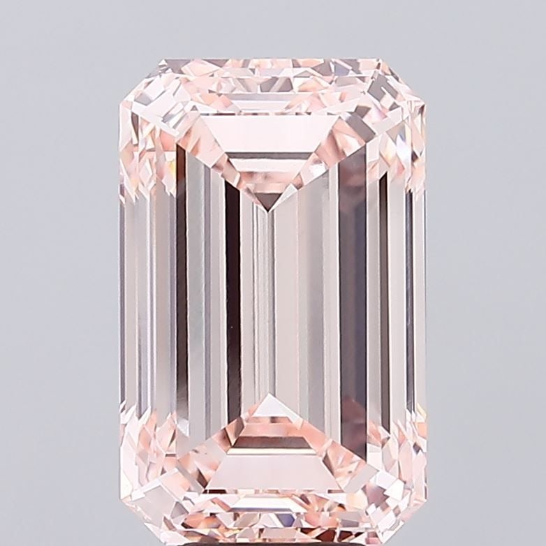 Loose Diamond - EMERALD 9.59ct Fancy Intense Pink VVS2: Loose Diamond - EMERALD 9.59ct Fancy Intense Pink VVS2 Source: This is a real non-mined Diamond that has been grown in a lab Shape: EMERALD Carats: 9.59 Color: Fancy Intense Pink Certification: IGI